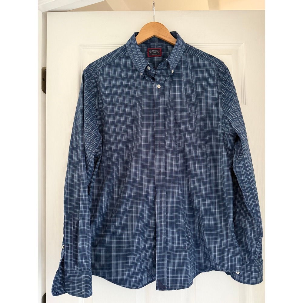 UNTUCKit‎ Mens Striped Button Down Shirt